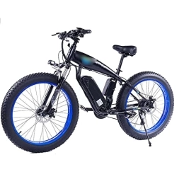 TABKER Bici elettriches TABKER Bicicletta Upgrade Mountain Electric Bicycle Men Tire Electric Bicycle off-Road Power ELECTR Bike