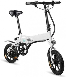 TCYLZ Bici elettriches TCYLZ, bicicletta elettrica pieghevole per adulti, mountain bike con batteria agli ioni di litio da 36 V, 7, 8 Ah, motore da 250 W e display a LED per viaggi all'aperto