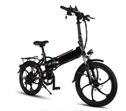 TX Bici elettriches TX Bici elettrica Pieghevole Mini Dimensioni Interruttore per 48V Batteria al Litio da 20 Pollici in Lega di Alluminio da 20 kg, Ingresso di Carica USB, Una Ruota di 20 Pollici in Lega di magnesio