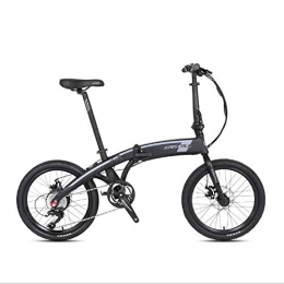 TX Bici elettriches TX Bicicletta elettrica Pieghevole da 20 Pollici Batteria al Litio 36V Portatile Controllo Display Digitale LCD per Uomini Adulti
