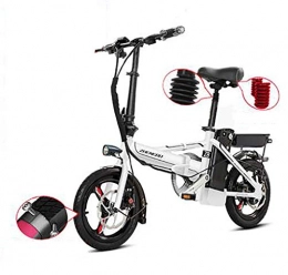 TX Bici TX Bicicletta elettrica Pieghevole Piccolo motorino Lega di Alluminio con contatore Intelligente, Telefono Ricaricabile, 120-150km