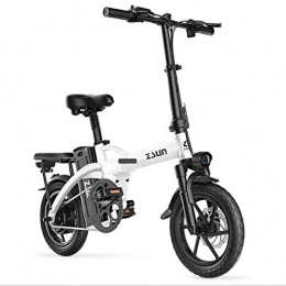 TX Bici TX Pieghevole Bicicletta Elettrica Super Leggera Ruota di Piccole Dimensioni Unisex Bicicletta per Adulti Doppio Freno A Disco Batteria Rimovibile