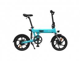TXOZ Bici elettriches TXOZ-Q Biciclette elettriche, biciclette elettriche pieghevoli per adulti, pneumatici da 16 pollici, un chilometraggio massimo di 80 chilometri, batteria rimovibile di grande capacità, motore DC da 25