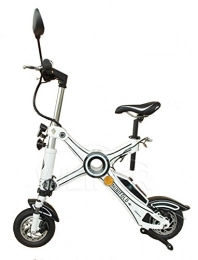 Minifold Bici elettriches uebler 21030e Bike e scooter e scooter bianco con Street legal