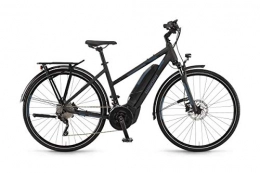 Unbekannt Bici elettriches Unbekannt Winora Yucatan 20 2019 - Bicicletta elettrica da Donna, 500 Wh, Colore: Nero Opaco, Donna, 44 cm