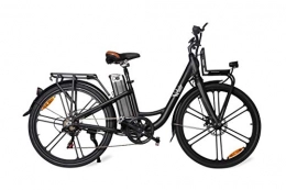 Velair Bici elettriches Velair London - Bicicletta elettrica per adulti, unisex, colore: nero