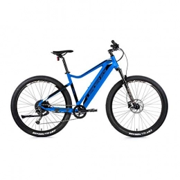 Leader Fox Bici Velo - Motore elettrico per mountain bike Leader Fox 27, 5" arimo 2021, 250 W, 36 V, batteria 15 a 8 V, colore: Blu