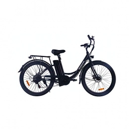 Velobecane Bici Velobecane Easy Black - Bicicletta elettrica Unisex Adulto, Colore: Nero