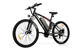Vivi Bici elettriches VIVI 27.5" Bici Elettrica Uomini Donne, 500W Motore Mountain Bike E Bike, 48V 10.4AH Batteria agli ioni di litio Ebike Pedelec, 32KM / H Bicicletta E-Bike, 21-Speed Bici Elettrica (500W)