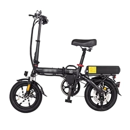 WASEK Bici elettriches WASEK Biciclette elettriche pieghevoli per guida speciale, biciclette elettriche portatili ultraleggere, auto batteria piccola veicoli elettrici (black 21A)