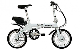 WAYEL Bici Wayel E-bit S 36V bicicletta elettrica pieghevole 16" Unisex Freno a cerchione Bianco