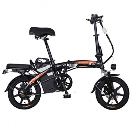 Wheel-hy Bici elettriches Wheel-hy Bicicletta Elettrica Pieghevole, Motore 350W Unisex - Adulto, 48V 25Ah, Ruote da 16 Pollici