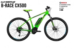 WHISTLE Bici elettriches WHISTLE E-Bike B-Race CX 500 Ruota 29 Motore 75 NM Batteria 500 WH Gamma 2019 (41, 5 CM - 16")