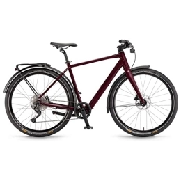 Winora Bici Winora E-Flitzer 27.5'' 10v 250Wh Mahle Rosso Uomo 2022 Taglia 50 (City Bike Elettriche)