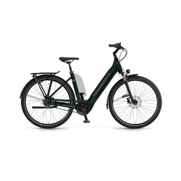 Winora Bici WINORA Sinus R8 Wave 27, 5'' 8v 625Wh Bosch Active Plus freno contropedale Verde 2022 Taglia 46 (City Bike Elettriche))