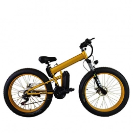 WJH Bici elettriches WJH Elettrico Mountain Bike, 500W 26 '' Bicicletta elettrica con Rimovibile 36V 8AH / 12 AH agli ioni di Litio per Gli Adulti, 21 velocità Shifter, 48v