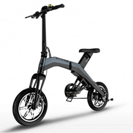 WuKai Bici WuKai Ciclomotore per Bicicletta Pieghevole per Auto Elettrica per Adulti con Batteria al Litio Rosso, Giallo, Bianco