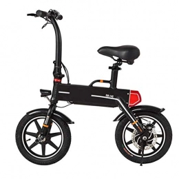 WXDP Bici elettriches WXDP Cruiser PRO Skateboard，Bicicletta elettrica da 14 Pollici - Durata della Batteria Impermeabile Pieghevole 20 km Potenza 240 W Tensione 36 V - Bianco