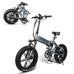 WY-CAR Bici WY-CAR Bicicletta Ripiegabile Elettrica con Pedalata Assistita Uomo, E-Bike, Bicicletta Elettrica Pieghevole Fold 20" Motore Potente da 500W 7 velocità Tre modalità di Guida Commutabile