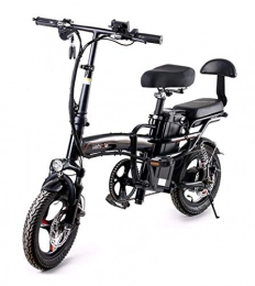 XCBY Bici elettriches XCBY Bici Elettrica, E-Bike Fold - Il Motore da 14 Pollici 400 W 48 V può Essere Equipaggiato con Batteria Elettrica per Bici Rimovibile 35KM