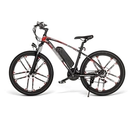 XINDONG Bici XINDONG Electric Bicycle 350W 26 inch Tire Mountain Bike 4 8V 8AH Lithium Battery E Bike Aluminum Alloy