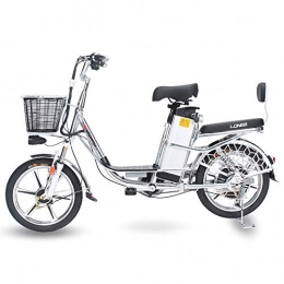XMIMI Bici elettriches XMIMI Bicicletta elettrica 20 Pollici Batteria Auto elettrica per Adulti 48 v Bicicletta elettrica in Lega di Alluminio 30A può Viaggiare 115-165 km