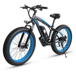 XXZ Bici XXZ Biciclette Elettriche per Adulti, Mountainbike Fuoristrada Lega Alluminio 350W IP54 Impermeabile Batteria Rimovibile agli Ioni Litio da 48V / 15Ah per All'aperto Commutare