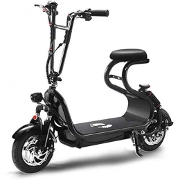 YAMMY Bici elettriches YAMMY Folding Electric Bike, Adult Two-Wheel Mini Pedal Electric Car Lightweight And Aluminum Folding Bike for Adult Men And Women(Exercise Bikes)