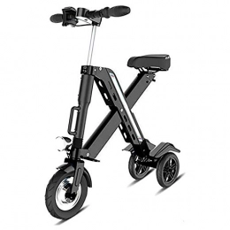 YLJYJ Bici elettriches YLJYJ Folding Electric Bicycle, Aluminum Alloy Frame Two-Wheel Mini Pedal Electric Car Maximum Speed 25 KM / H Adult Mini Electric Car, for Outdo(Exercise Bikes)
