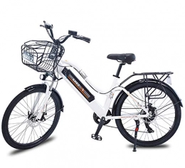 YQ&TL Bici elettriches YQ&TL Bicicletta elettrica per ciclomotore per Adulti velocità da 26 Pollici Smart E-Bike 36V 10AH 350W Bicicletta da Montagna per Donna Motoslitta per Adulti C
