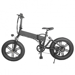 YTGH Bici elettriches YTGH Bicicletta da Città Elettrica Pieghevole da 20 '' per Motore da 500 W, con Batteria 36 V 10, 4 Ah Misuratore LCD per Bicicletta Elettrica con Cambio A 7 velocità, Double Shock Absorption