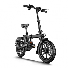YUN&BO Bici elettriches YUN&BO Bicicletta Elettrica, Folding Mountain Bike Bici Elettrica con 250W Motore E Batteria al Litio, Pedale Assist, Ideale-in Costruito per Adulti Uomini Donne Commute