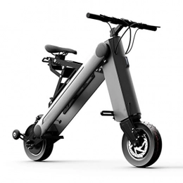 YUN&BO Bici YUN&BO Mini E-Bike, Bicicletta elettrica Intelligente da 10 Pollici per Bicicletta elettrica Pieghevole per Adolescenti Adulti, Controllo App Intelligente