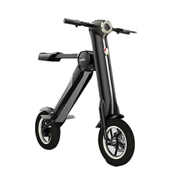YYD Bici elettriches YYD Mini Bicicletta elettrica Pieghevole - Un Secondo Pieghevole, Piccola Batteria Auto per Uomo e Donna Ultra Leggera Portatile Batteria al Litio per Adulti Scooter