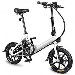z&dw Bici ZDW Bicicletta elettrica pieghevole elettrica Bike Freno pieghevole a doppio disco per bicicletta portatile per ciclismo, bici elettrica pieghevole con pedali, batteria agli ioni di litio da 7, 8 Ah;