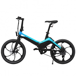 ZGZFEIYU Bici ZGZFEIYU Bicicletta Elettrica per, Bici Elettrica Servoassistita per Adulti A velocità Variabile - Adatto per Uomini / Donne Adulti da City Bike-Blue Black