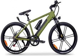 ZJZ Bici elettriches ZJZ Bicicletta elettrica da 26 Pollici, 48V10A 350W Mountain Bike Telaio in Lega di Alluminio Ciclismo per Adulti Sport all'aperto
