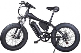 ZJZ Bici elettriches ZJZ Bicicletta elettrica per Adulti con Pneumatici Grassi, con Batteria agli ioni di Litio Rimovibile di Grande capacità (48 V 500 W), Cambio a 27 velocità e Tre modalità di Lavoro