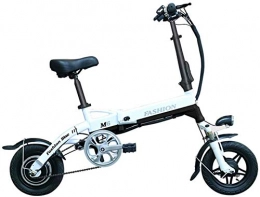 ZJZ Bici elettriches ZJZ Bicicletta elettrica Pieghevole Bici elettrica con Motore da 250 W, Batteria da 36 V 6 Ah, Display Intelligente, Doppio Freno a Disco e Tre modalità di Lavoro