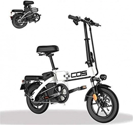 ZJZ Bici elettriches ZJZ Biciclette, Bici elettrica Pieghevole da Montagna Intelligente, per Adulti, Gamma di Potenza 280KM Batteria Rimovibile agli ioni di Litio da 48 V / 28, 8 Ah con 3 modalità di Guida