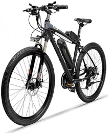ZJZ Bici elettriches ZJZ Biciclette, Mountain Bike elettrica per Adulti, Bicicletta elettrica da 26 '' 250W 36V 10Ah Batteria agli ioni di Litio Rimovibile di Grande capacità a 21 velocità con Sedile Posteriore