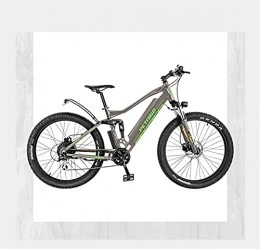 ZJZ Bici elettriches ZJZ Mountain Bike elettrica da 27, 5 Pollici per Adulti, Bicicletta elettrica a 7 velocità in Lega di Alluminio con Sospensione Fuoristrada, con Display LCD Funzione