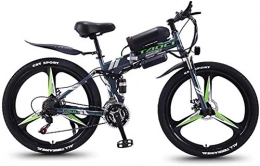 ZJZ Bici elettriches ZJZ Mountain Bike elettrica Pieghevole da 26 Pollici per Adulti con Motore 36V 350W Cambio a 21 velocità 3 Modello funzionante E-Bike elettrica Bicicletta da Neve Ciclomotore Mountain Bike elettrica