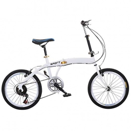 Conemmo Bici pieghevoli 20 Pollici Folding Bike for Adulti Uomini e Le Donne Mini Folding Bike Diverse velocità Leggero