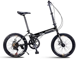 NOLOGO Bici Bicicletta Bikes Folding Bike Shock Portatile Assorbire Veicolo Uomo Donna velocità variabile Bici Adulta Studenti