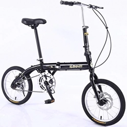 Duschkopf Bici Bicicletta elettrica pieghevole Portable Bicicletta pieghevole 16 pollici Single Speed ​​Uomini Donne di età Studenti Bambini Città Commuter Bike Adulto Uomini e Donne MTB Bike lega di alluminio della