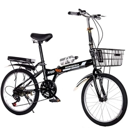  Bici pieghevoli Bicicletta Pieghevole Mini Bici da Città Compatta con Sistema A velocità Variabile E Telaio Bicicletta Pieghevole Regolabile Bicicletta Pieghevole 20 Pollici Leggera da Esterno