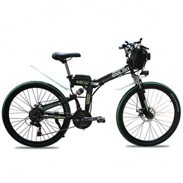 Xiaotian Bici Ciclomotore Adulto piegante Elettrico della Bici della Montagna della Bici della Bici, Automobile a 26 Pollici della Batteria di Potere della Batteria al Litio 48V