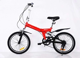 Comooc Bici Comooc Bicicletta A velocità Variabile per Bici da Città per Adulti da 20 Pollici per Bici Pieghevole per Adulti