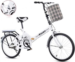 CSS Bici CSS Biciclette pieghevoli, sospensione a 20 pollici per bicicletta leggera a velocit variabile antiscivolo per uomo e donna, con telaio posteriore portante 5-27, A1